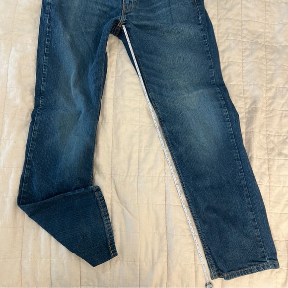 Levi's 541 Denim Dark Wash Straight Fit Jeans Size W30x L30 - Picture 13 of 15